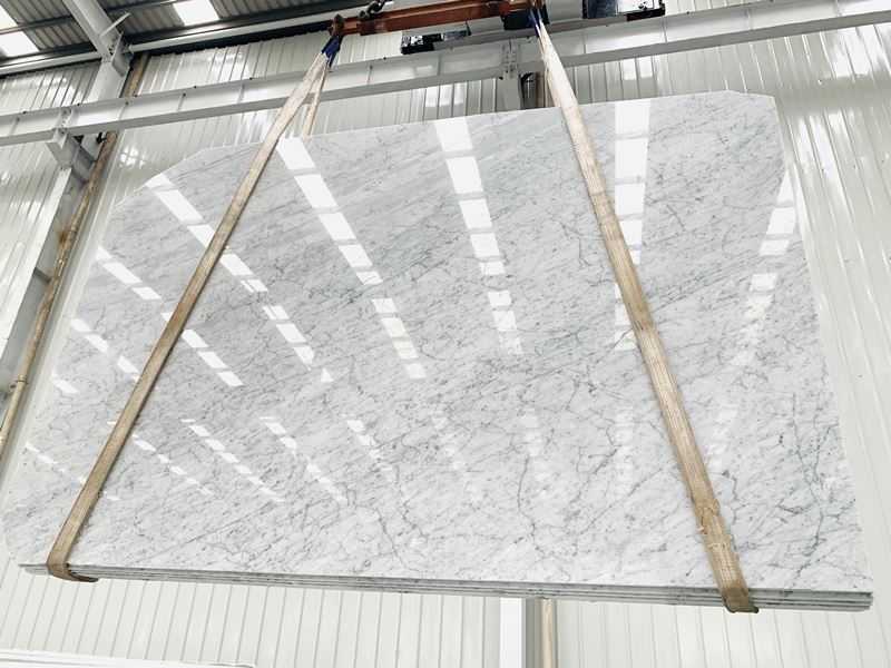 White Carrara Marble slab (6)
