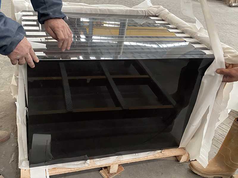 polished China black granite headstone (3) polished China black granite headstone (3)