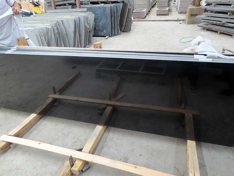 polished China black granite slab polished China black granite slab
