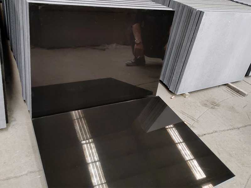 polished China black granite tile (2)