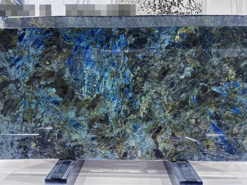 polished Labradorite Blue Granite slab (12) polished Labradorite Blue Granite slab (12)