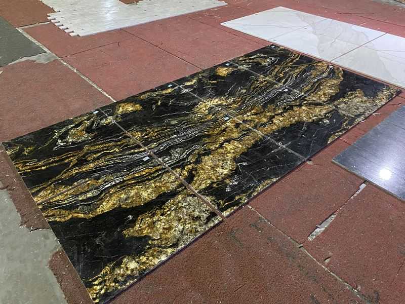polished black magma granite tile (4) polished black magma granite tile (4)