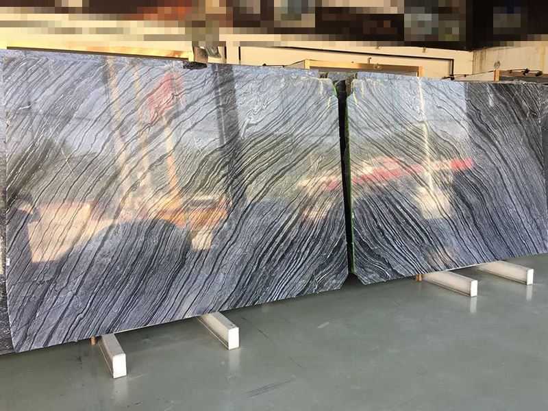 polished kenya black marble slab (14)