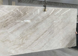 polished taj mahal quartzite slab