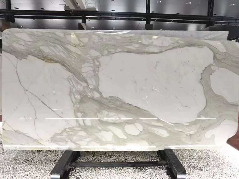 polished white calacatta marble slab (14) polished white calacatta marble slab (14)