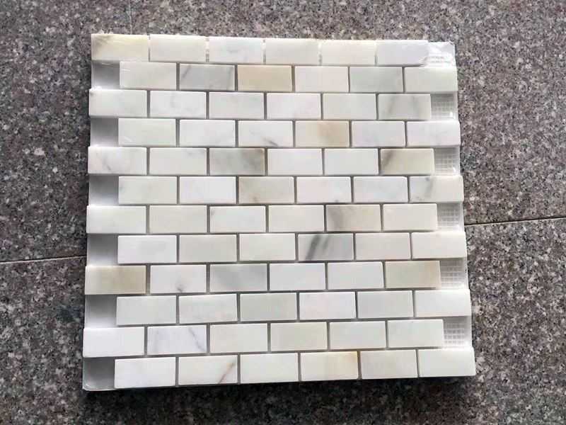 white calacatta marble mosaic tile (4) white calacatta marble mosaic tile (4)