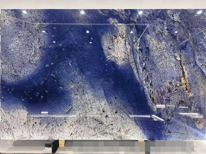 polished blue bahia granite slab (19) polished blue bahia granite slab (19)