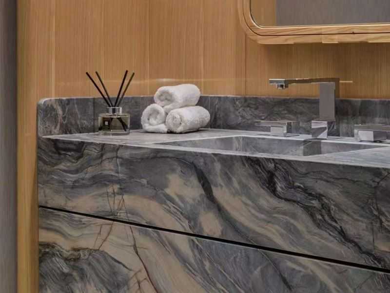 polished fusion blue quartzite vanity (2) polished fusion blue quartzite vanity (2)