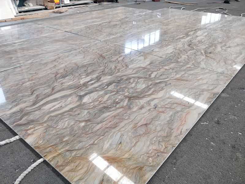 polished fusion gold quartzite tiles (10)