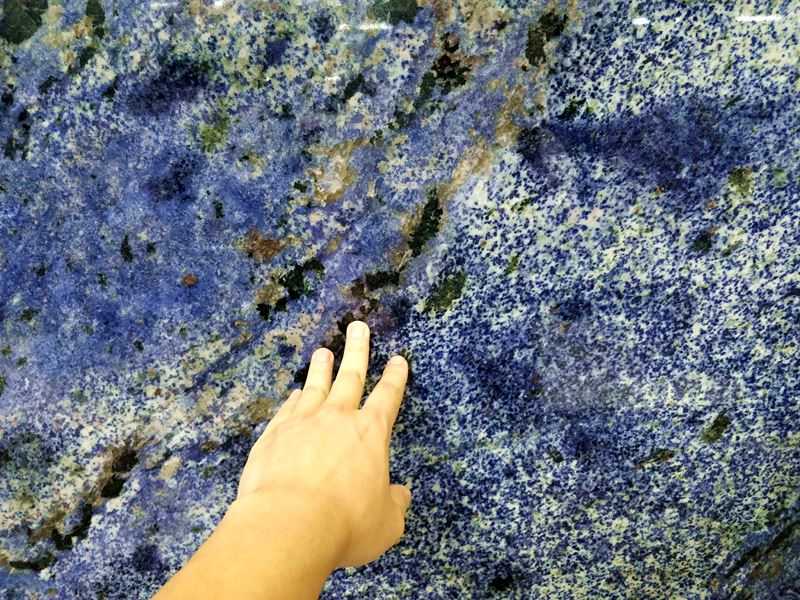 texture of blue bahia granite (2)