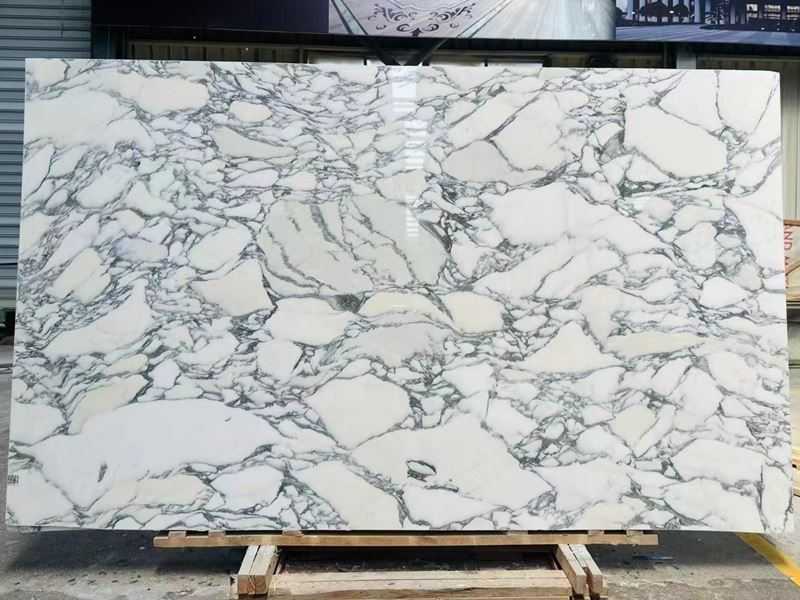 polished arabescato marble slab (22)