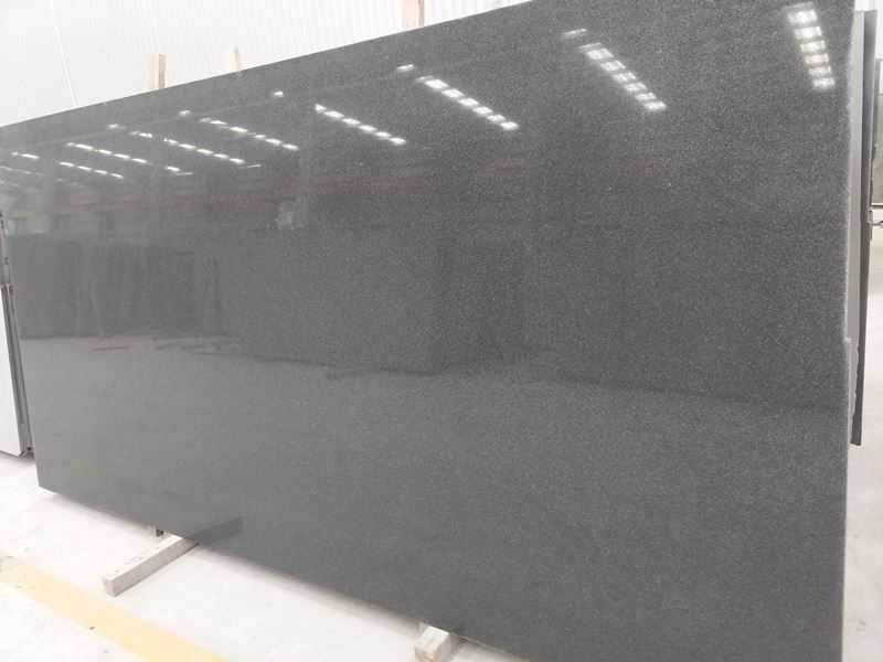 polished sesame black granite big slab (6)