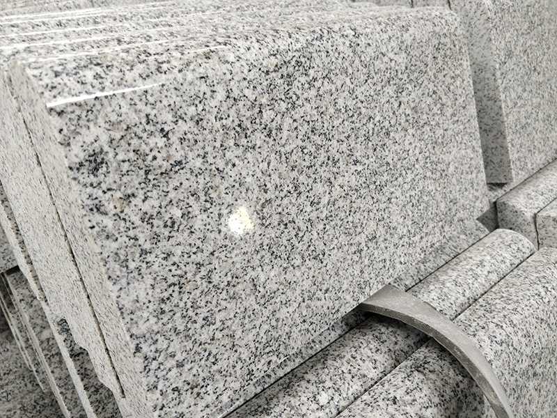 dalian light grey granite stair 1