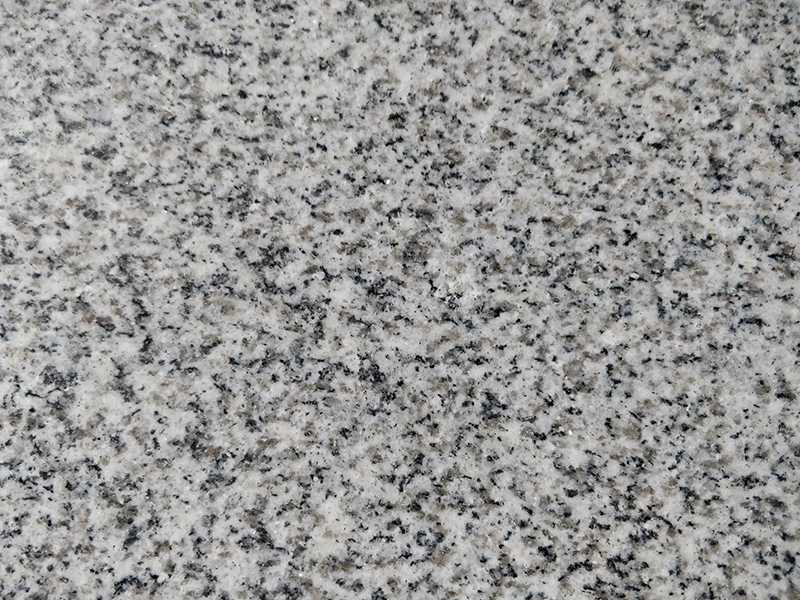 texture of light grey granite