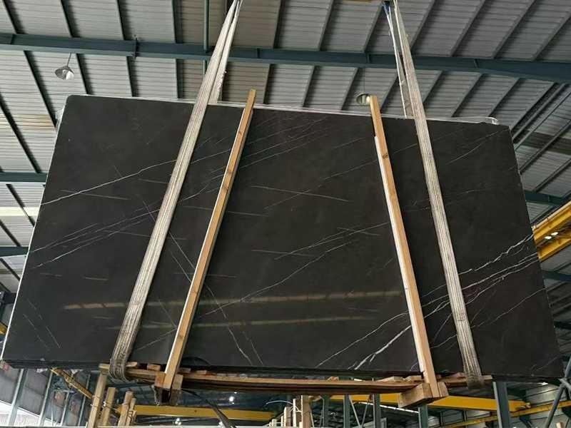 polished pietra grey marble slab 5