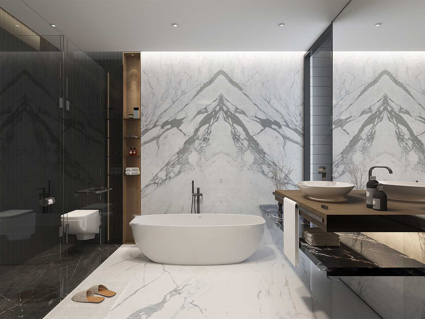statuario marble decoration
