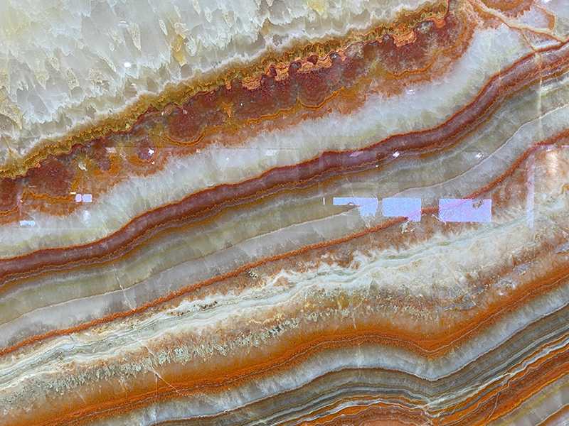 texture of rainbow onyx