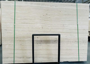 honed classico travertine slab 5