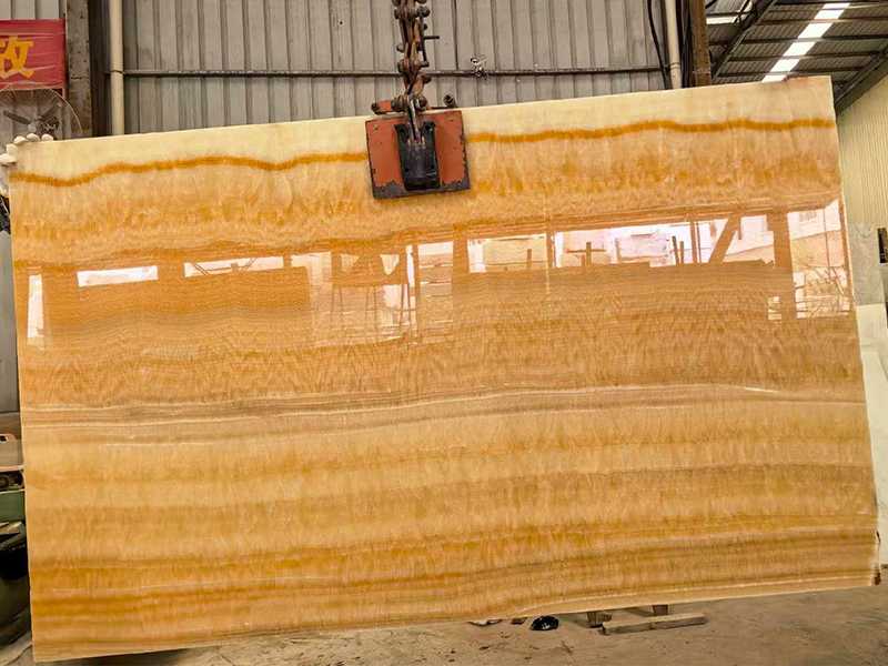 honey onyx slab 17