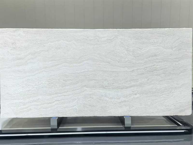 white travertine slab 5